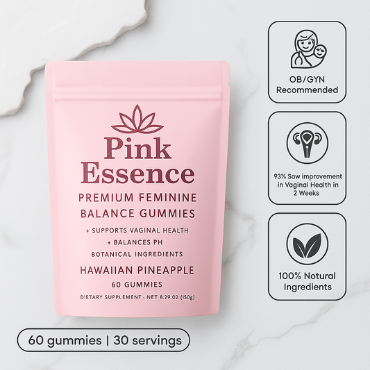 Pink Essence Feminine Balance Gummies